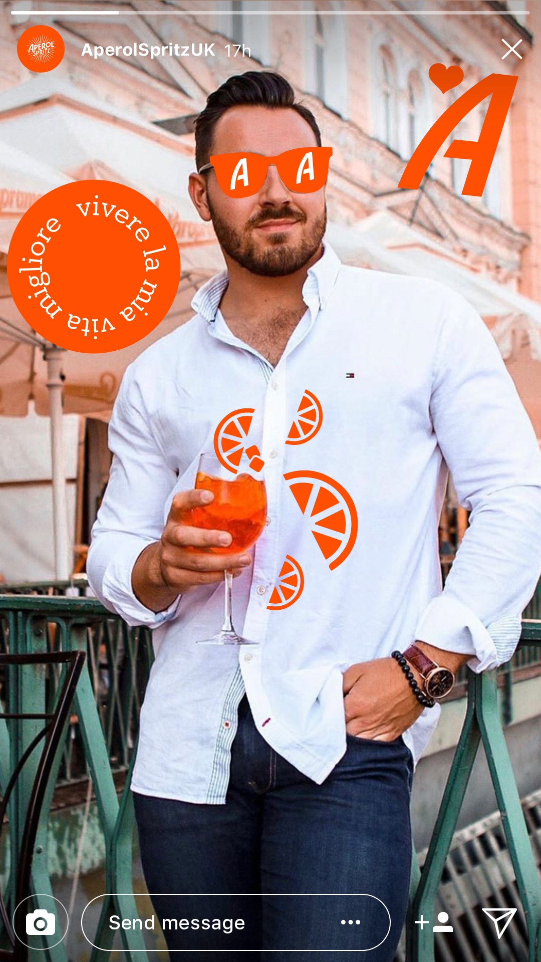 Aperol, Spritz, Instagram, Creative Content, Campari