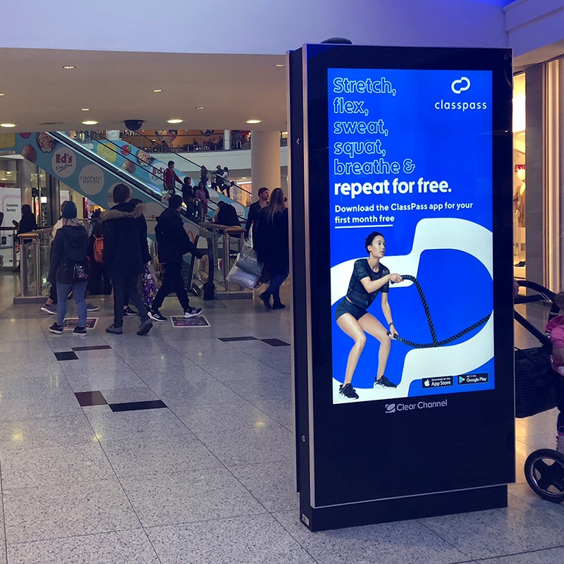 ClassPass, fitness studios, classes, gyms,bDesign, Art Direction, Creative Campaign