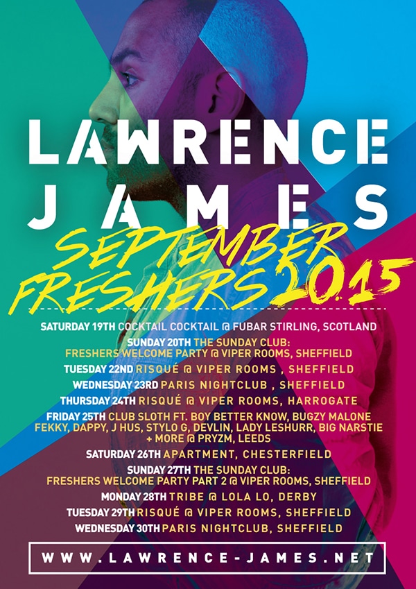 lawrence james, leeds, ministry, sound, hed kandi, talent, music, dj, pioneer, technics, mixing, festivals, design, website, digital