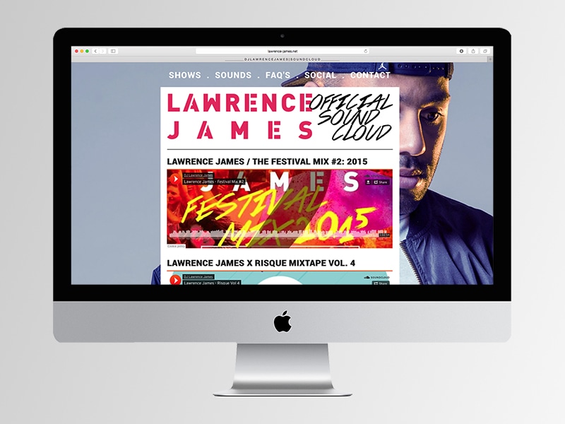 lawrence james, leeds, ministry, sound, hed kandi, talent, music, dj, pioneer, technics, mixing, festivals, design, website, digital