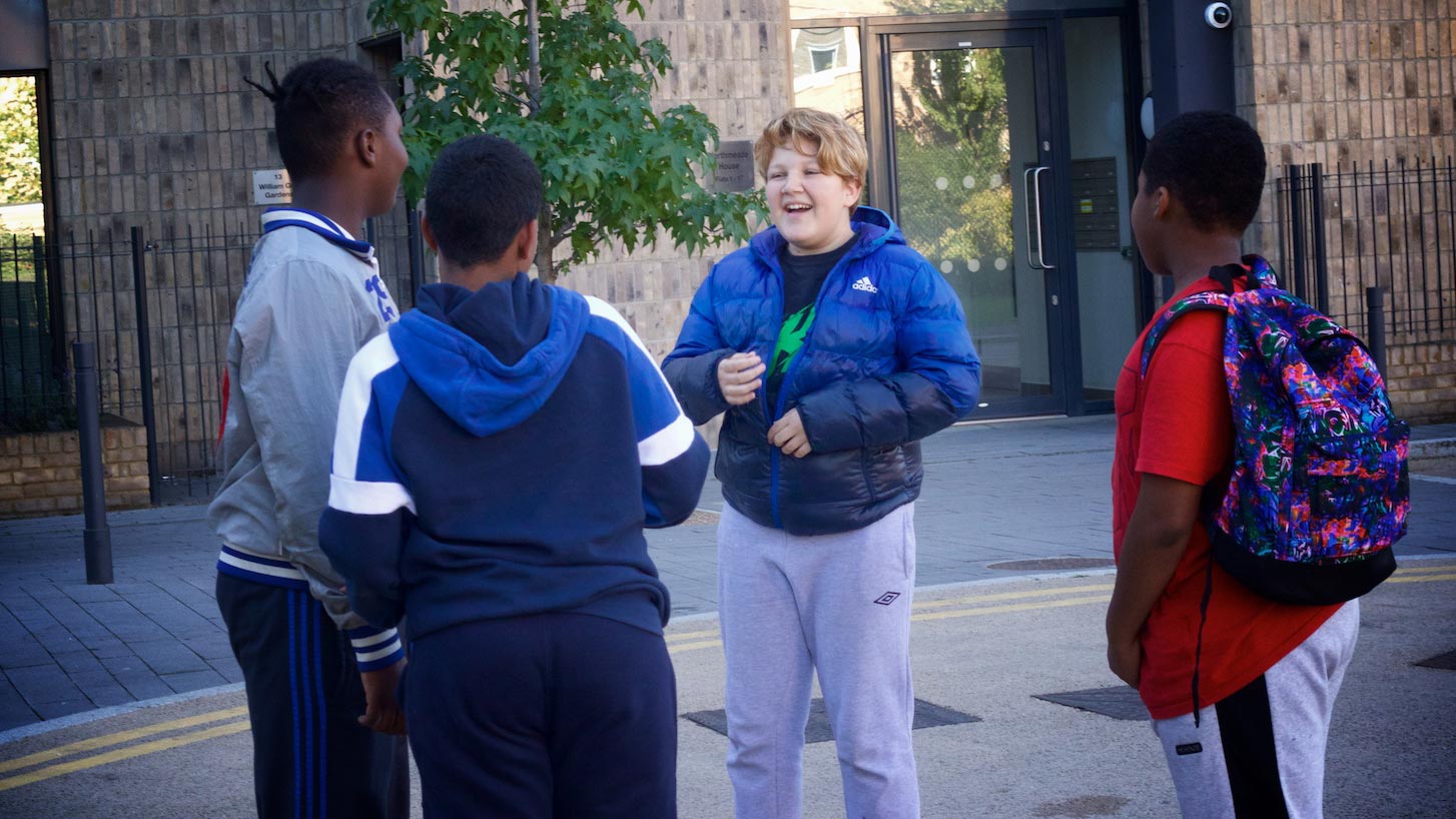 imhs, ian mikardo high school, london, bow, design, website design, students, branding