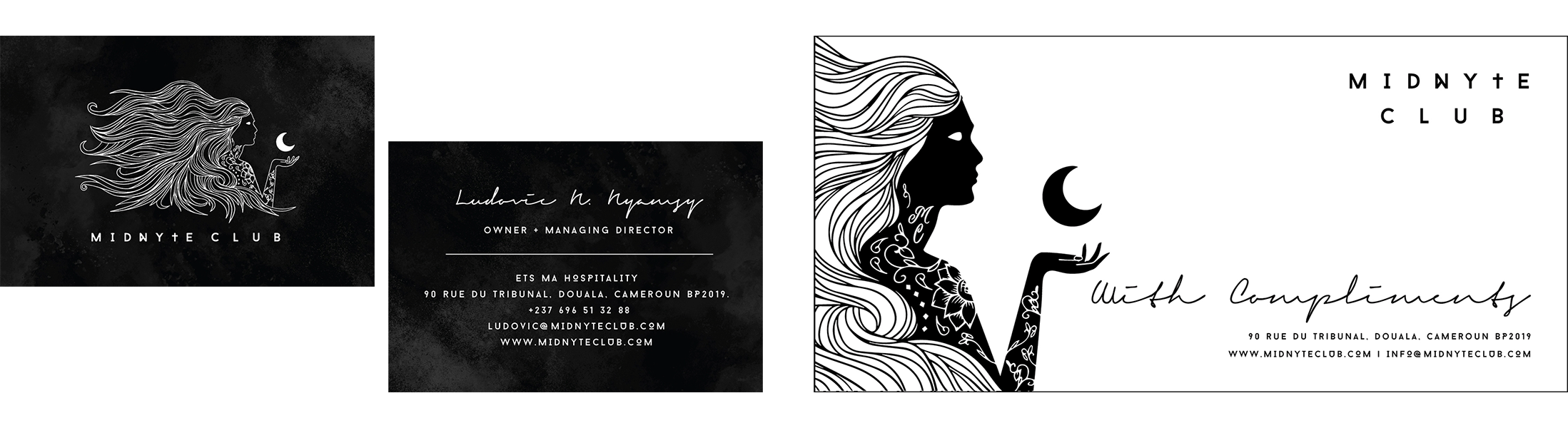 Midnyte Club, Douala, Cameroon, Supperclub, Nightclub, Entertainment, Drink, Dance, Party, Design, Branding, Website