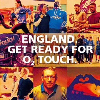 o2, telefonica, rugby, england, youth, sport, activities, special, active, design, creative, touch, vibes, design, art, direction, photography