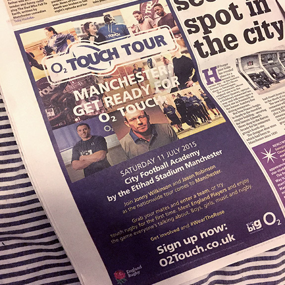 o2, telefonica, rugby, england, youth, sport, activities, special, active, design, creative, touch, vibes, design, art, direction, photography