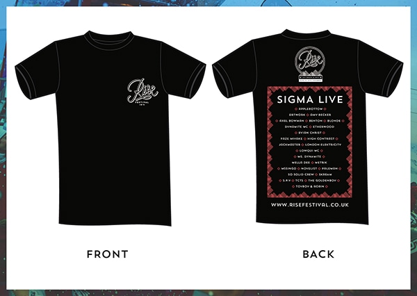 rise, festival, wasteland, ski, france, les deux alps, sigma, live, music, dancing, skiing, mountains, website design, branding, programme, design