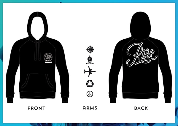 rise, festival, wasteland, ski, france, les deux alps, sigma, live, music, dancing, skiing, mountains, website design, branding, programme, design