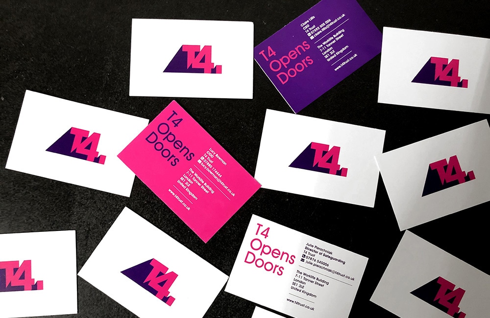 t4, trust, schools, academy, london, bromley by bow, east london, design, branding, website design