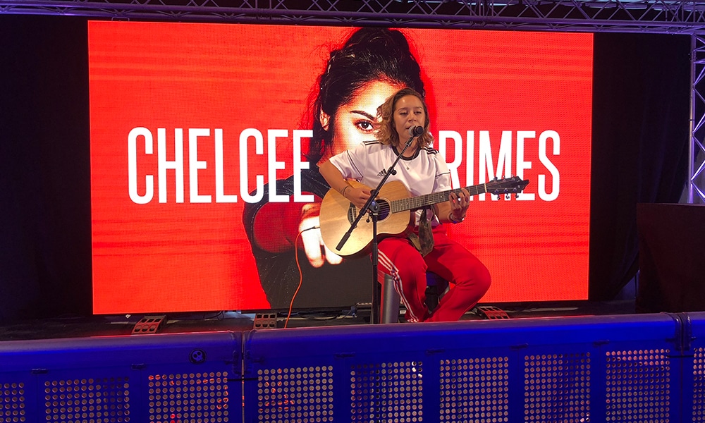 checlee grimes, this fan girl, music, football, documentary, short, sony music, rca