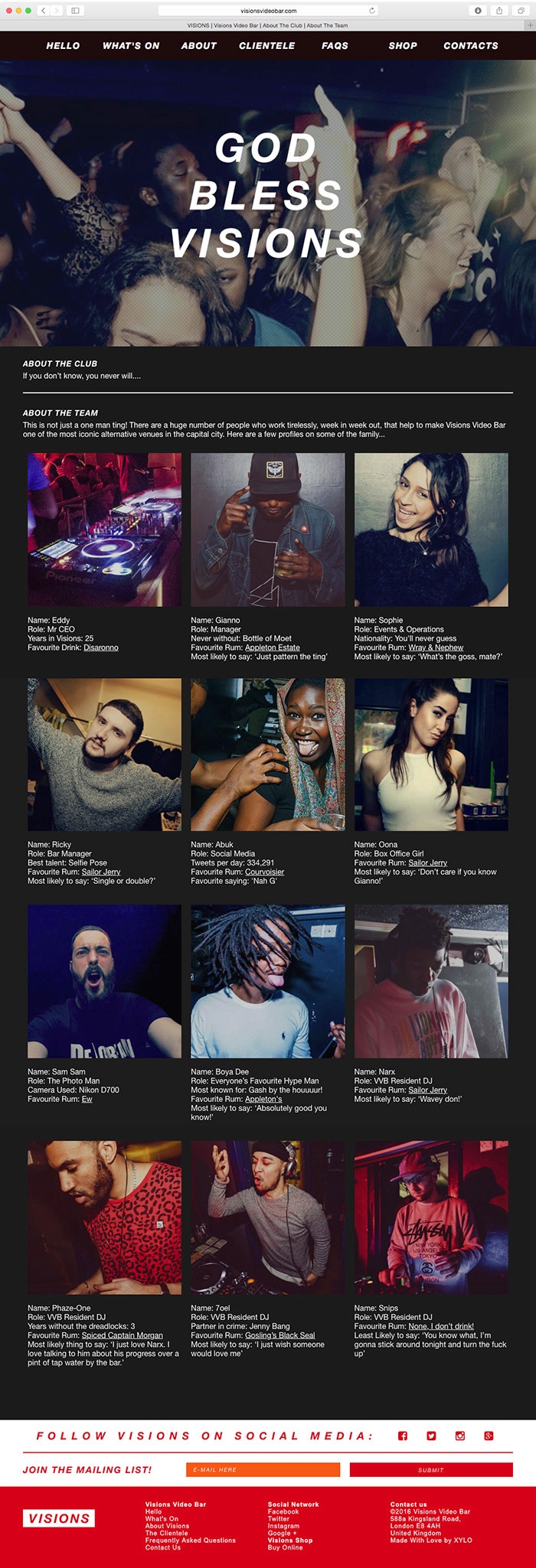 visions, video, bar, dalston, newington, shoreditch, london, hipster, fashion, culture, art, digital, website, design, creative, live, music