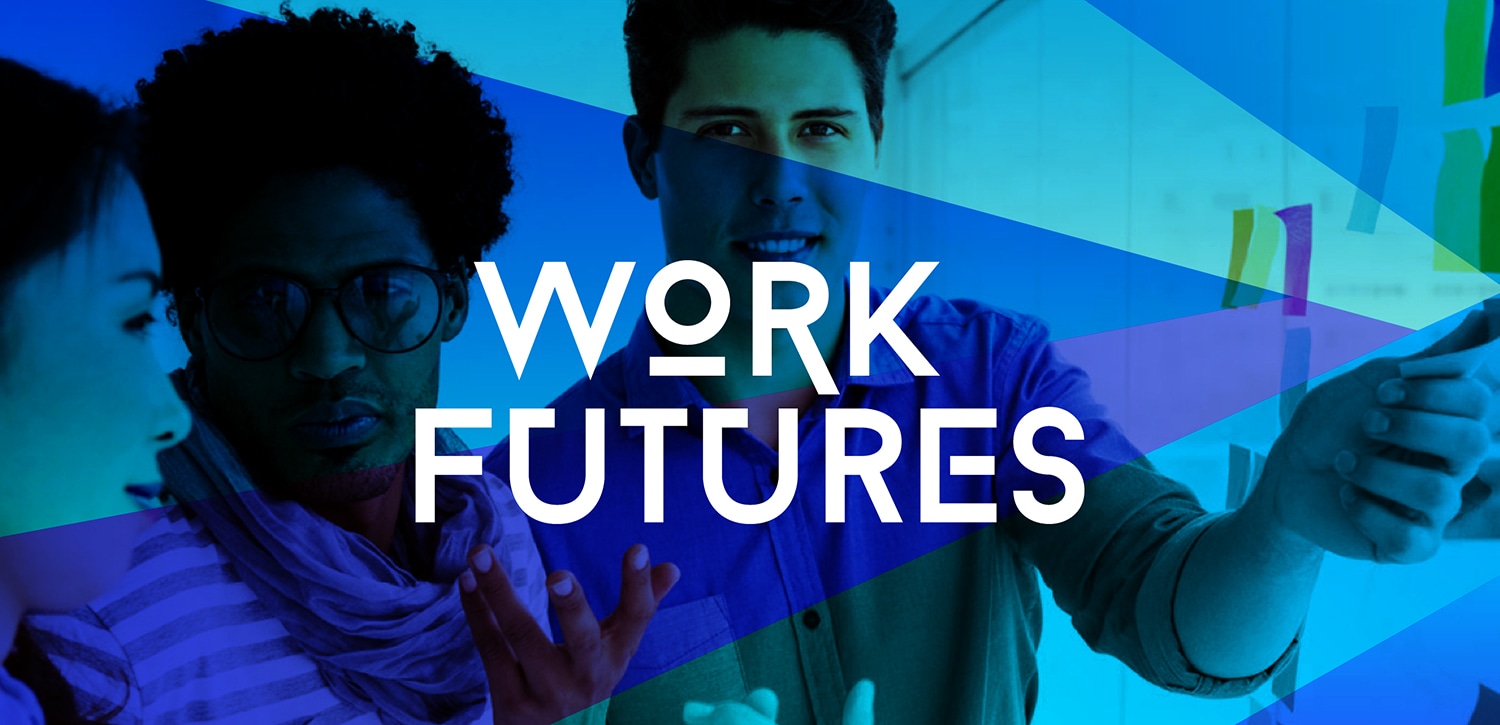 work futures, tech, learning, branding, design, website design