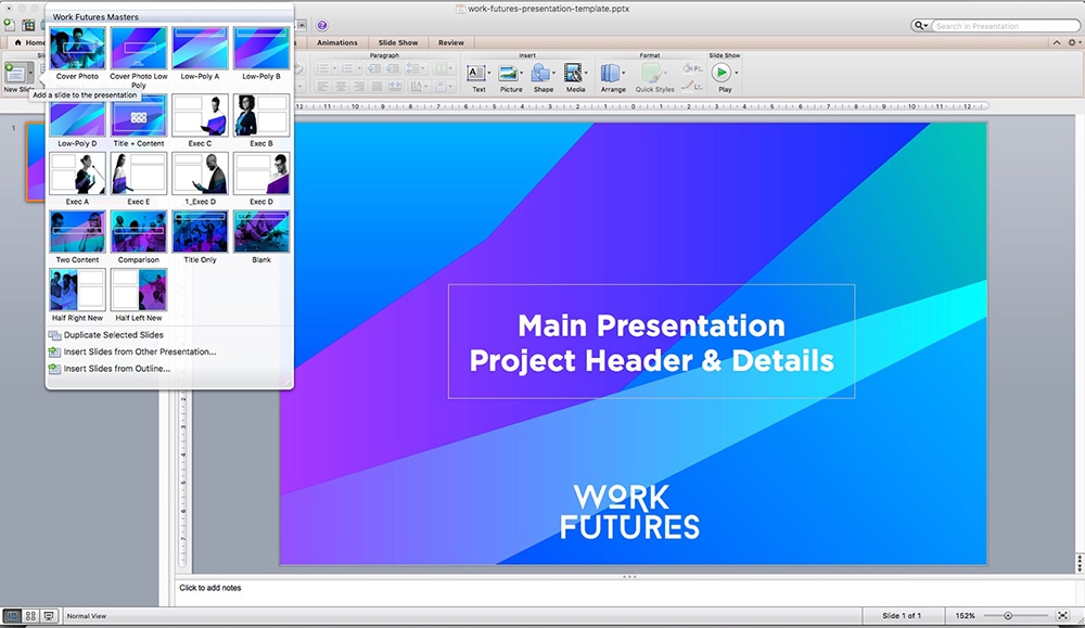 work futures, tech, learning, branding, design, website design