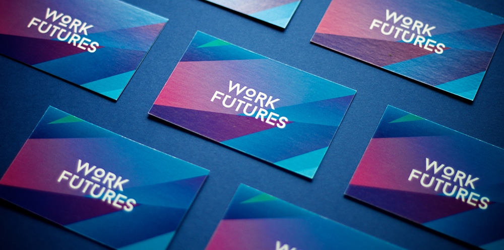 work futures, tech, learning, branding, design, website design